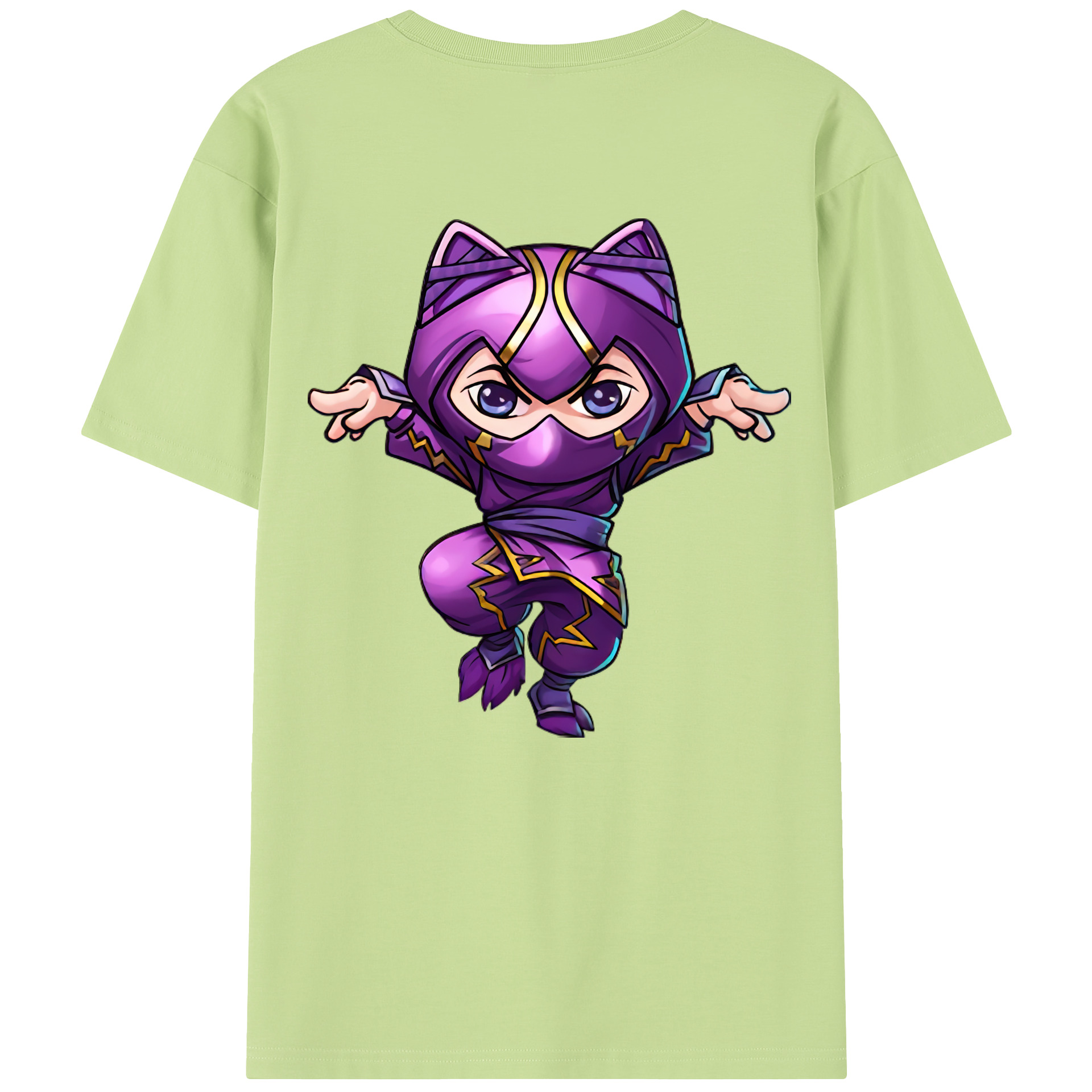 リーグ・オブ・レジェンド League of Legends LOL 綿100％半袖Tシャツ（背面プリント）